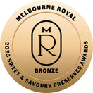 Melbourne Royal Sweet & Savoury Preserves Awards 2023 Bronze Medal
