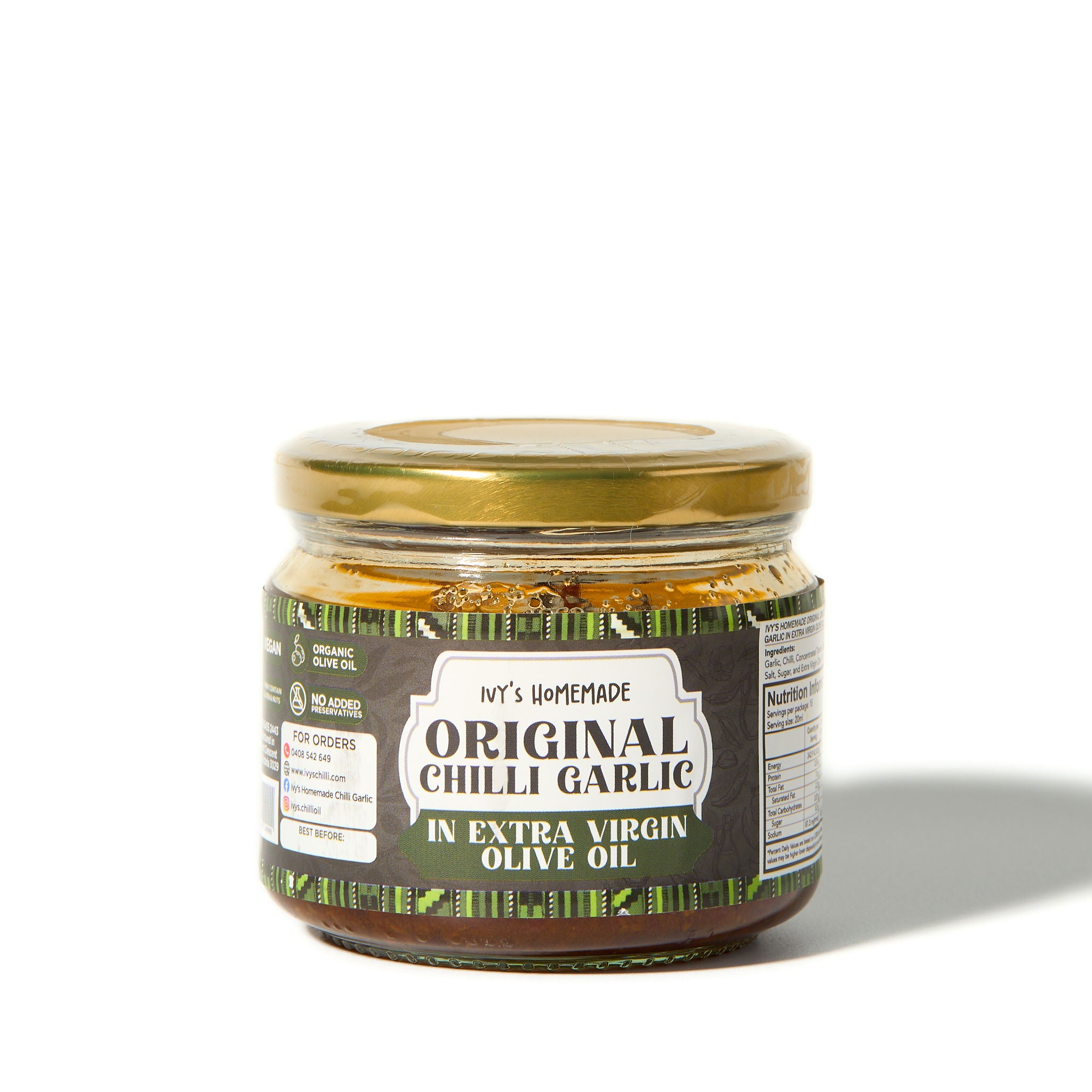 Original Chilli Garlic in Extra Virgin Olive Oil - 300ml