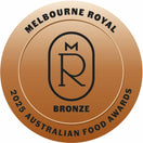 Melbourne Royal  Australian Food Awards 2025 Bronze Medal