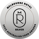 Melbourne Royal  Australian Food Awards 2025 Silver Medal