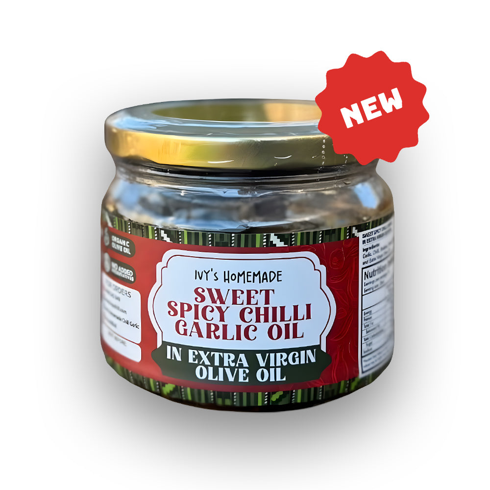 Sweet Spicy Chilli Garlic in Extra Virgin Olive Oil - 300ml