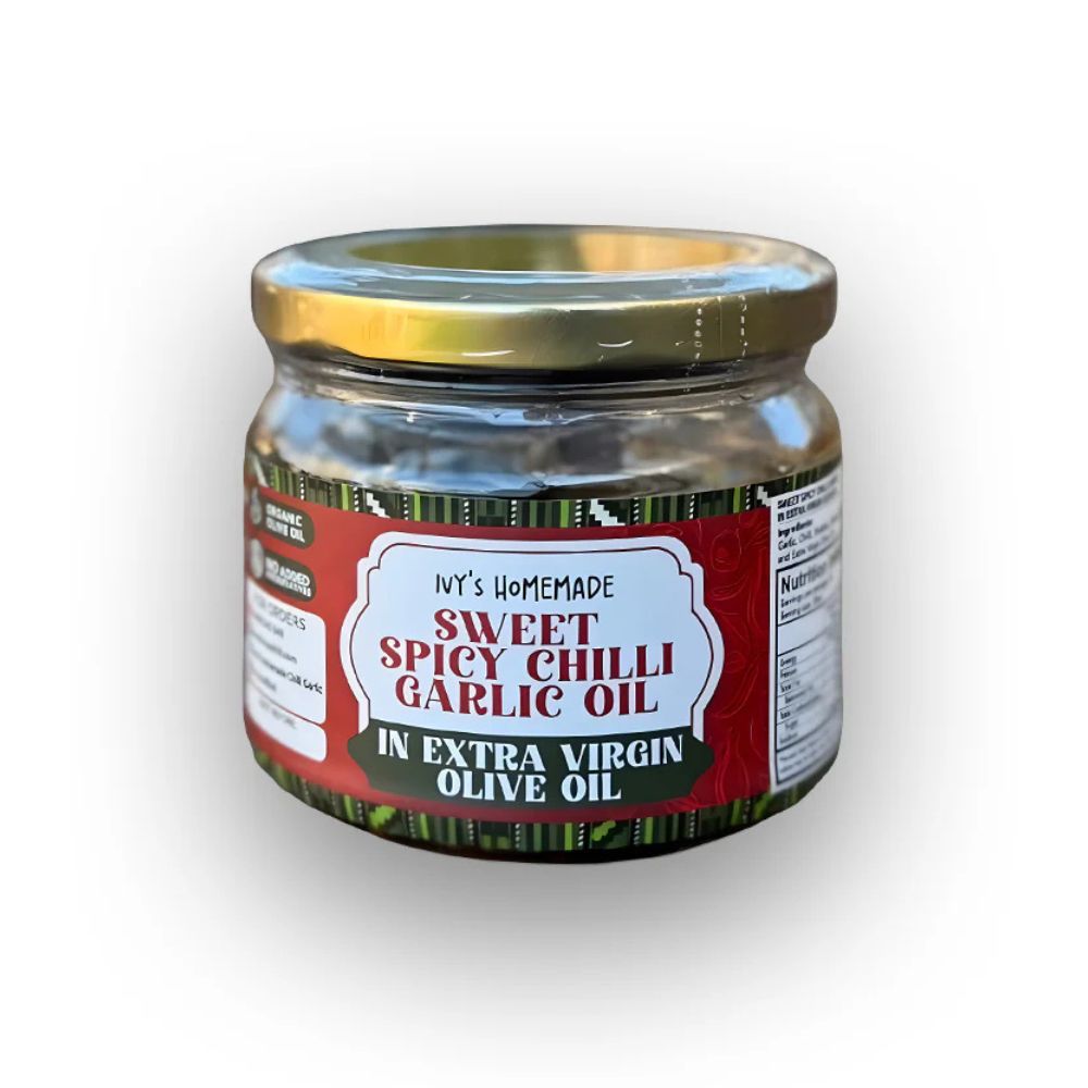 Sweet Spicy Chilli Garlic in Extra Virgin Olive Oil - 300ml